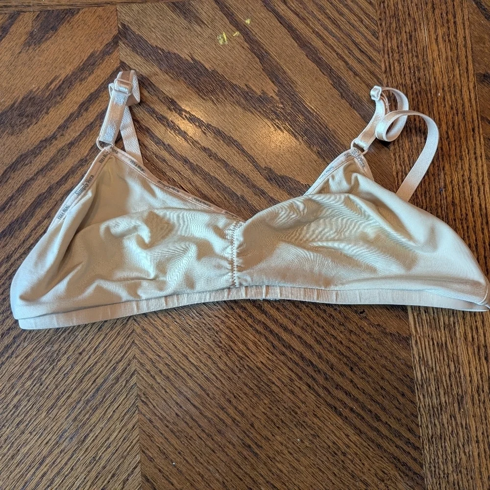 Simply Vera By Vera Wang, Set Of Two.Simple Women's White and Cream Bralette Duo